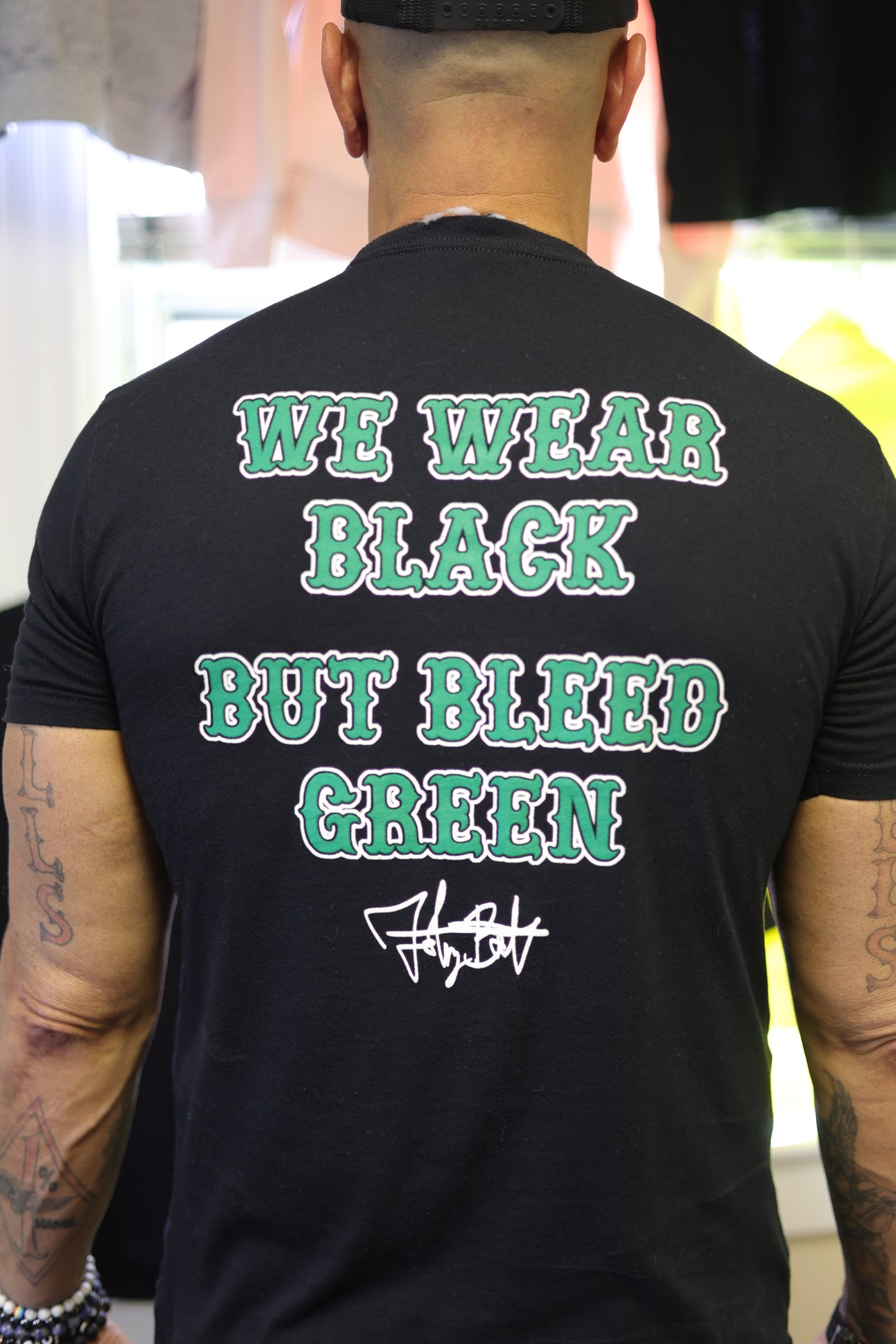 Celtics-Themed T-Shirt.