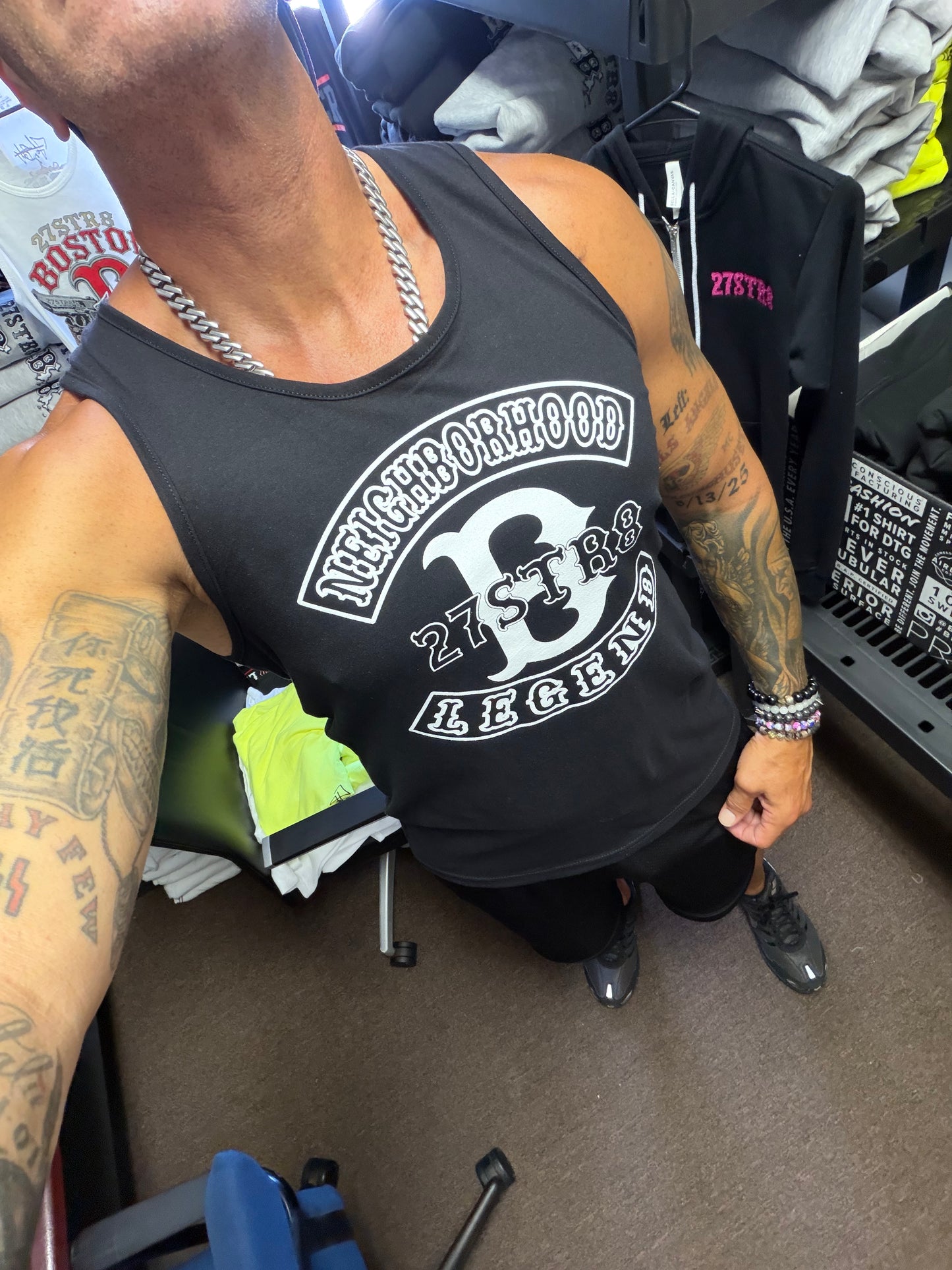 Black Tank Tops