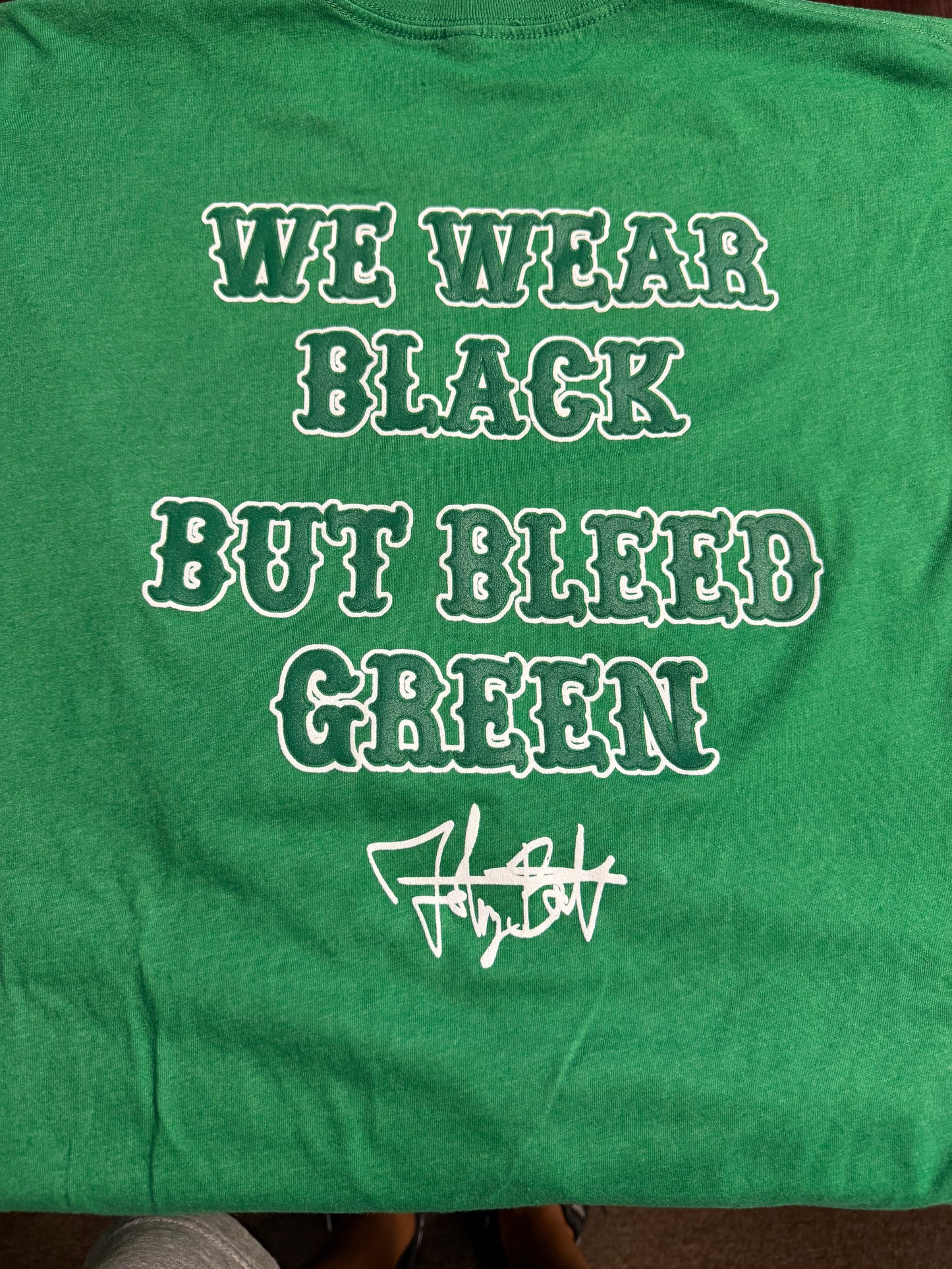 Green Celtics-Themed T-Shirt.